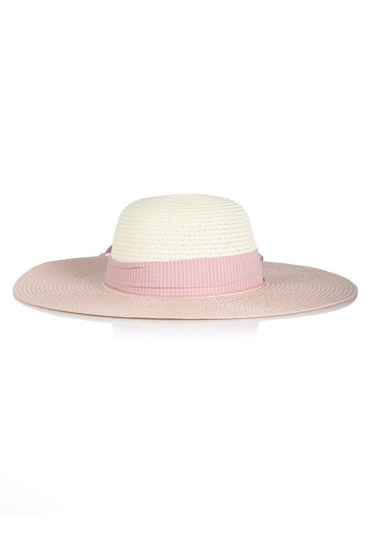 Ribbon Straw Hat