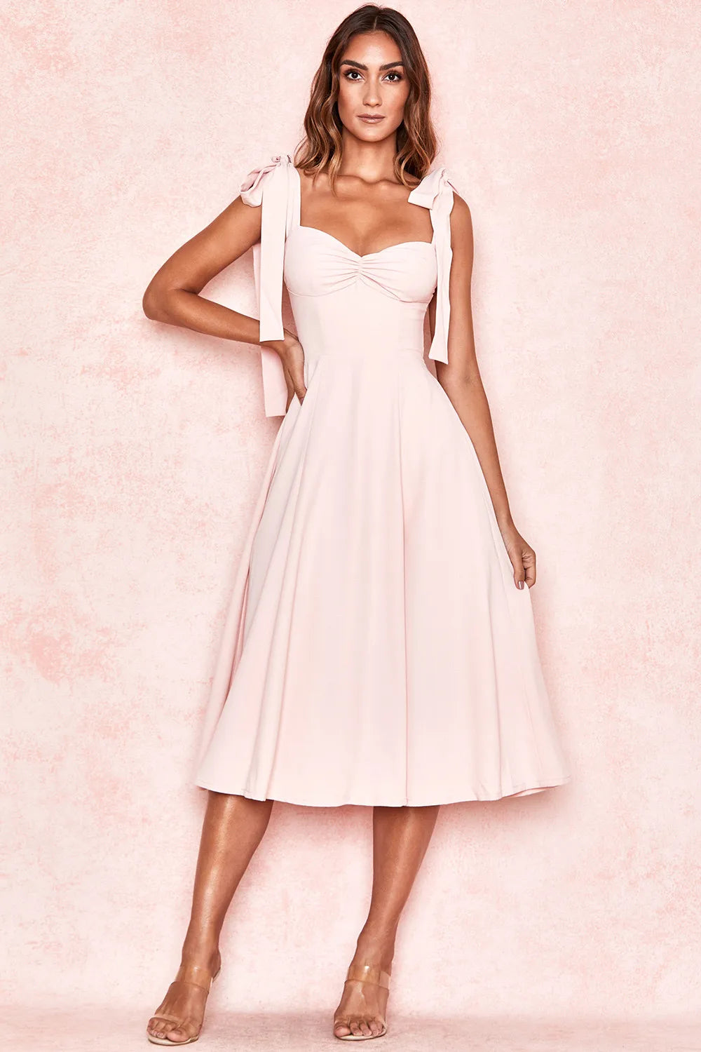 Cherry Blossom Casual Dress