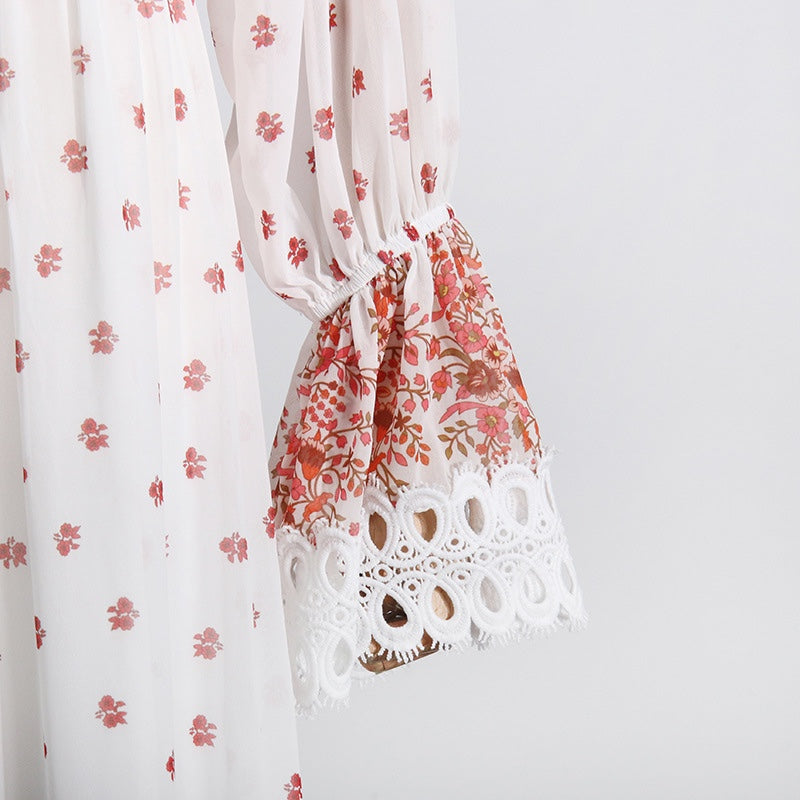 French Alpha Lyrae Polka Dot Dress