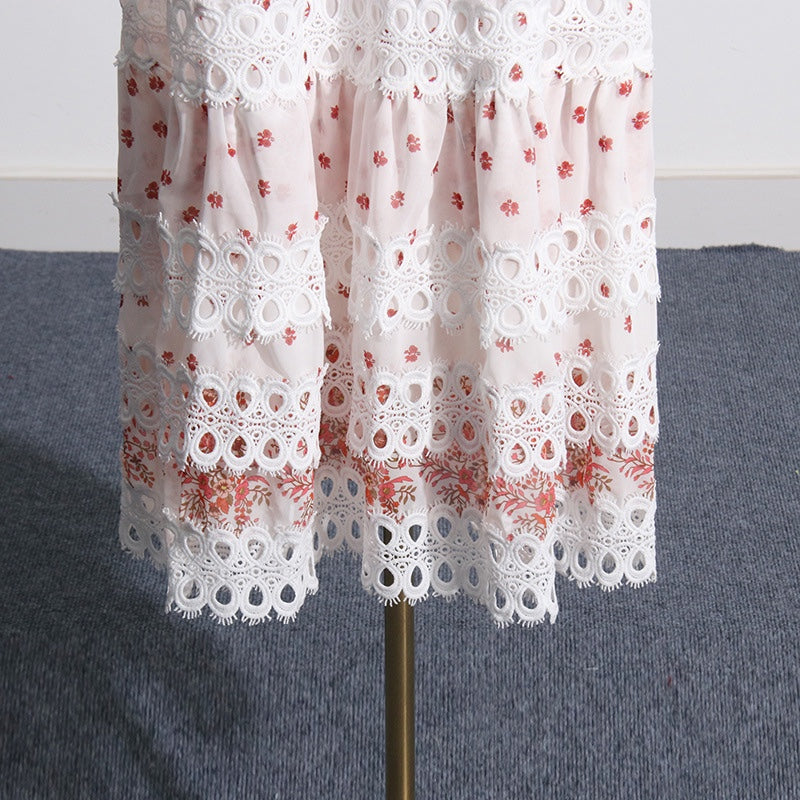 French Alpha Lyrae Polka Dot Dress