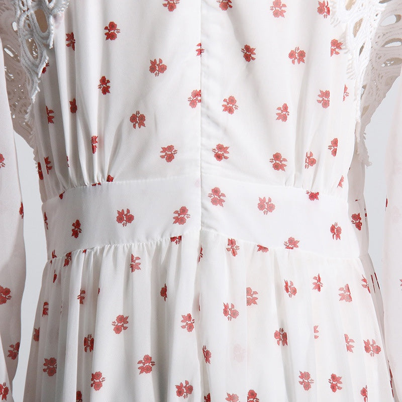 French Alpha Lyrae Polka Dot Dress