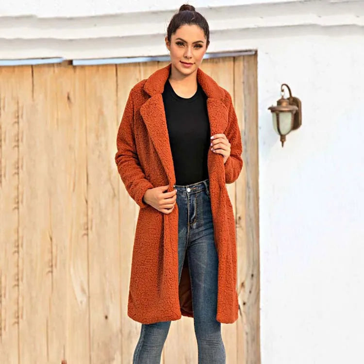 Plush Teddy Coat
