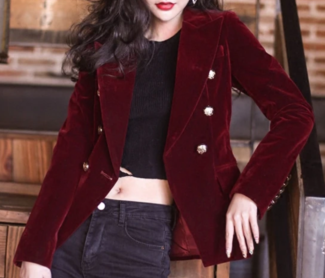 Post Ranch Velvet Blazer