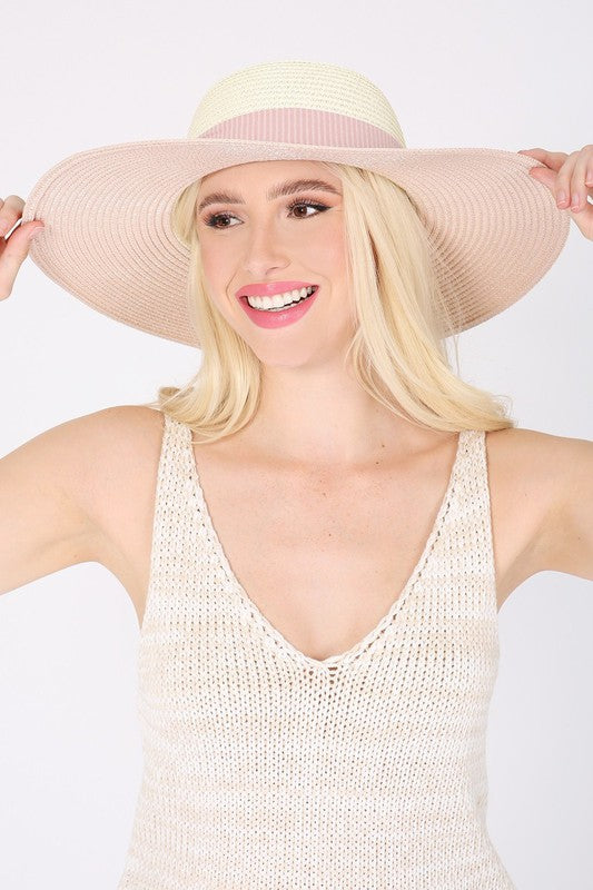Ribbon Straw Hat