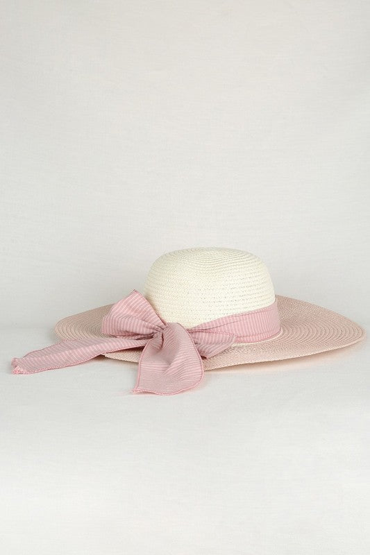 Ribbon Straw Hat