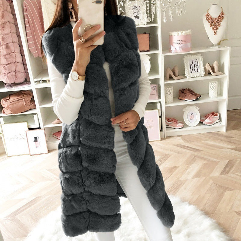 Guinevere Plush Vest