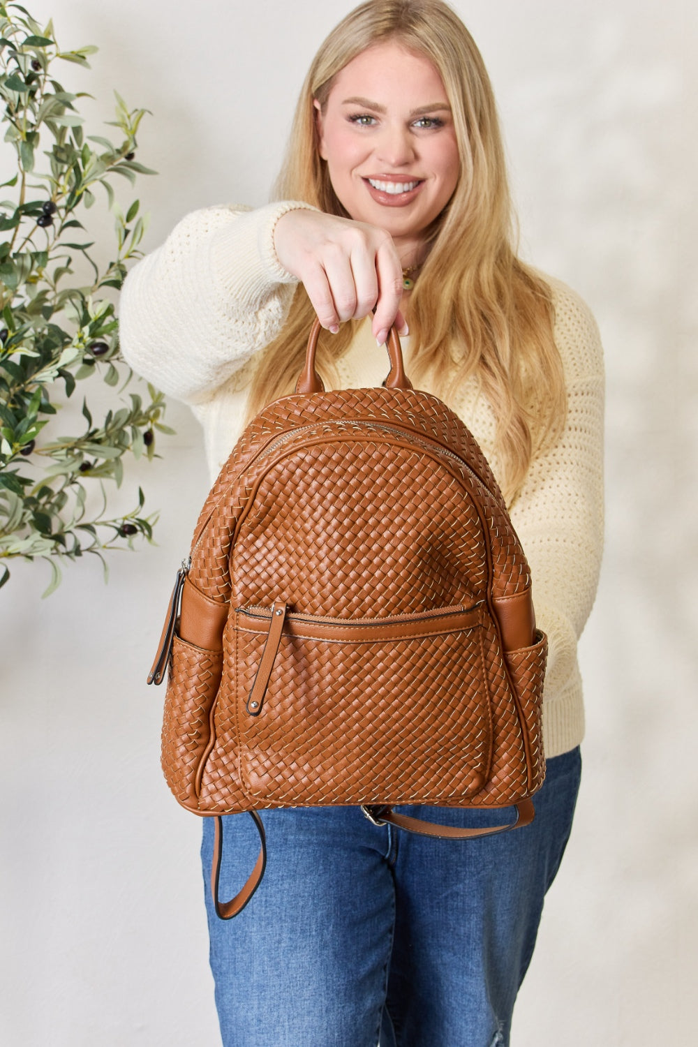 Eustance Woven Backpack