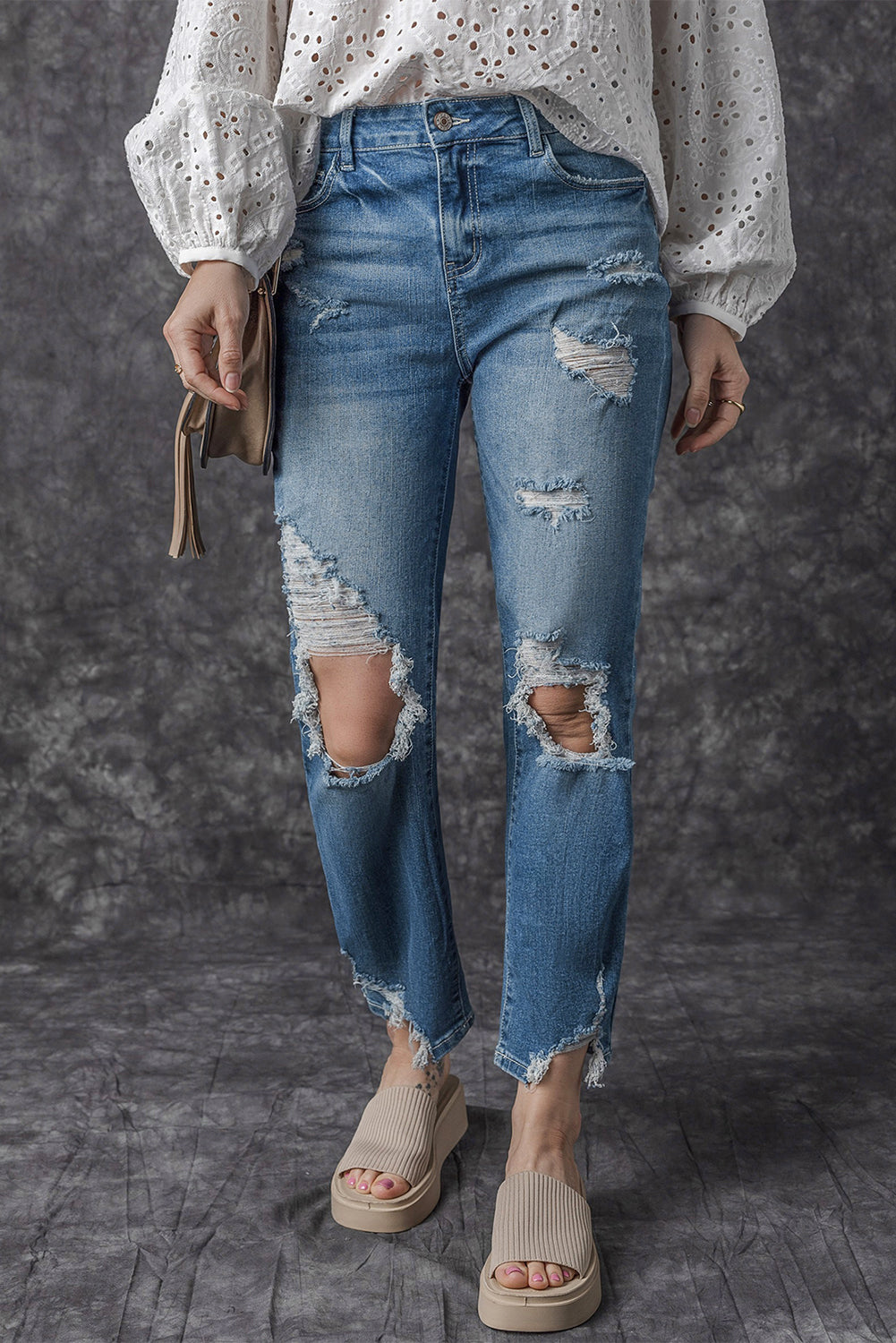 Dusty High Waist Jeans