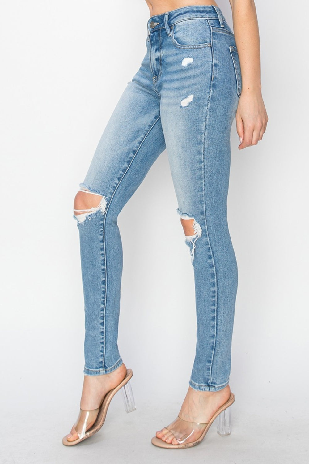 Libertas High Rise Skinny Jeans