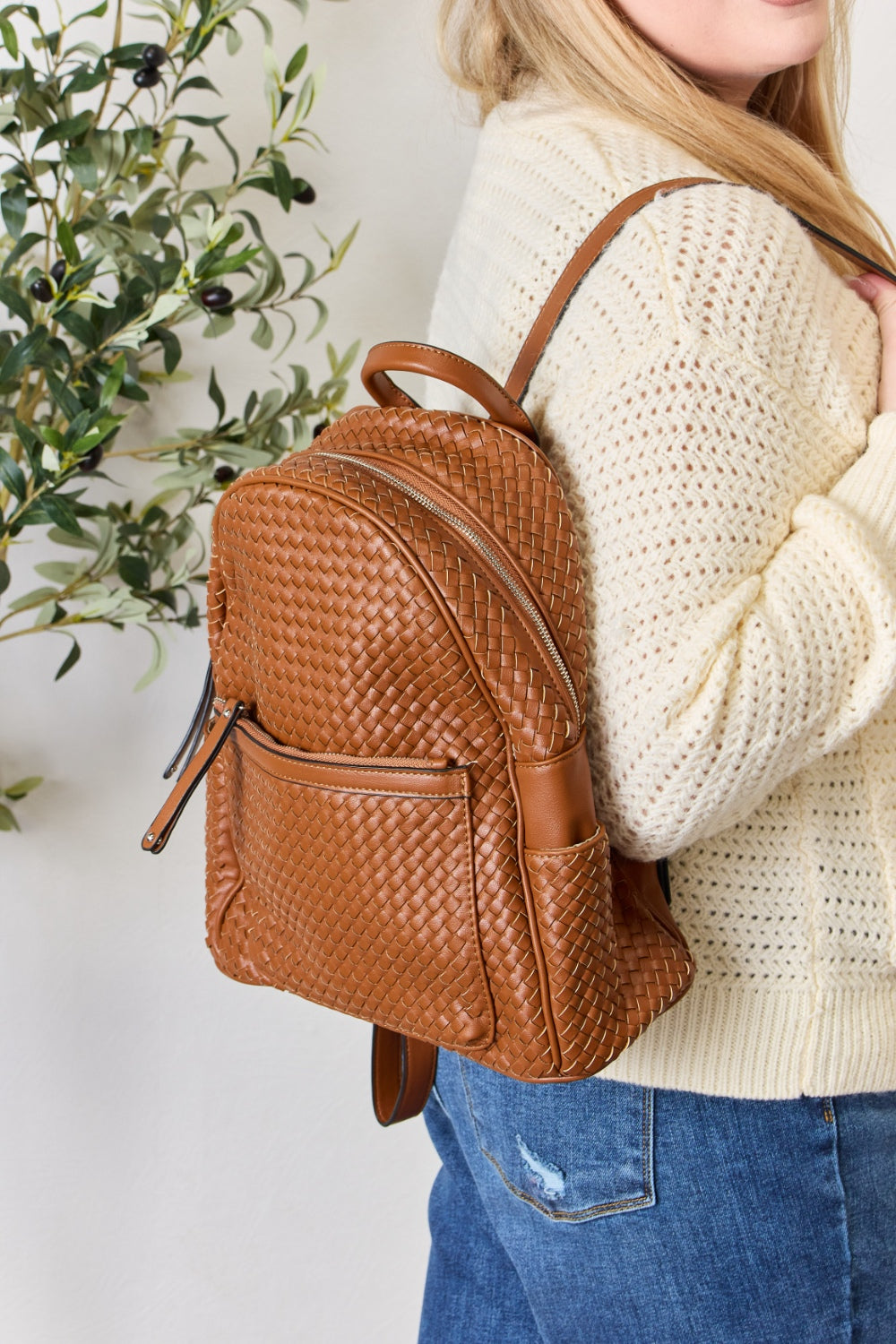 Eustance Woven Backpack