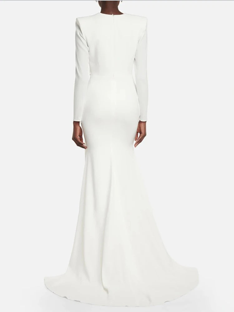 Portia High Waist Gown