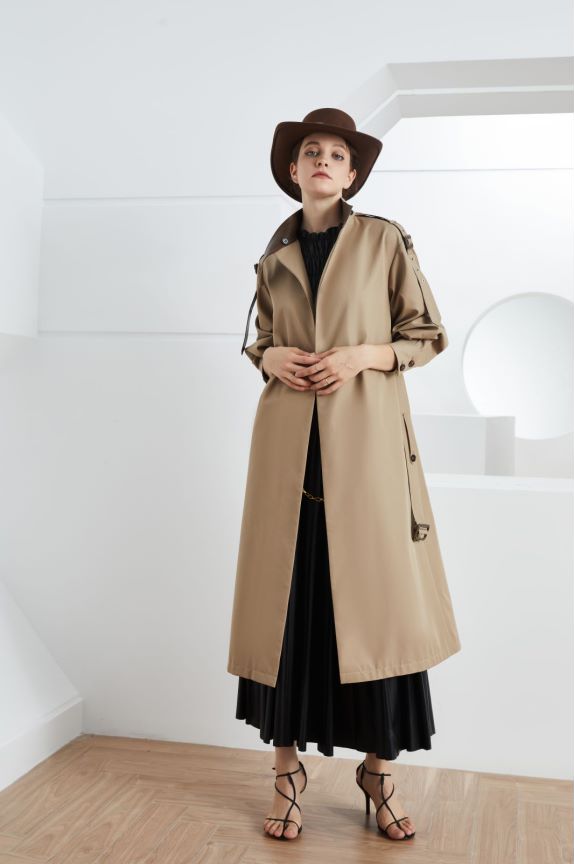 Tunis Lengthened Trench Coat