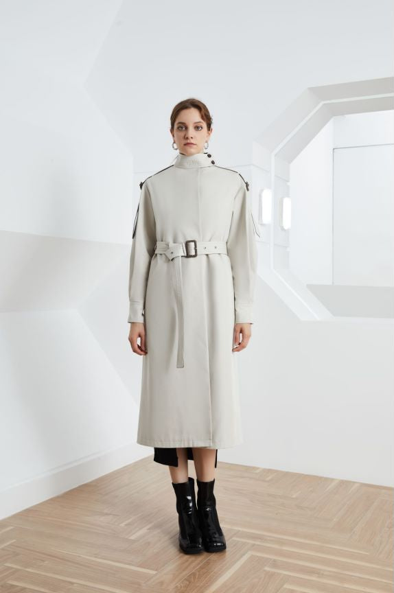 Tunis Lengthened Trench Coat