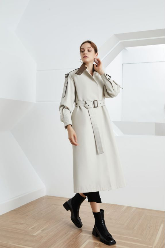 Tunis Lengthened Trench Coat