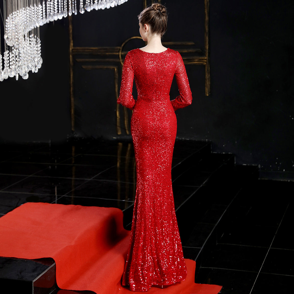 Atmosphere Queen Fishtail Evening Dress