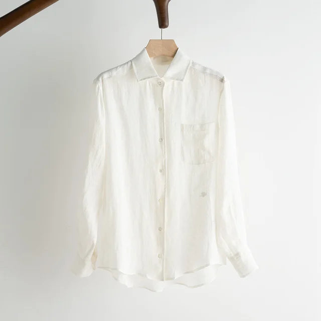 Albert Pike Linen Blouse