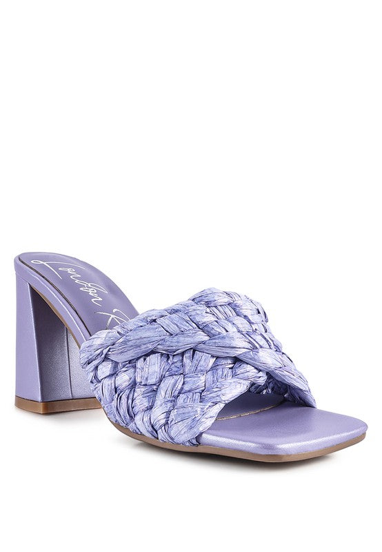 Raffia Sandal