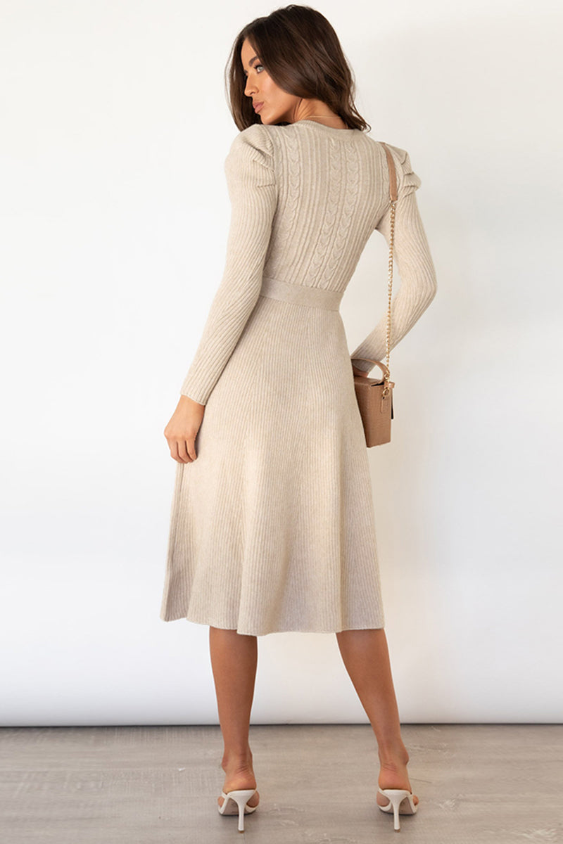 Rochester Tie Waist Sweater Dress