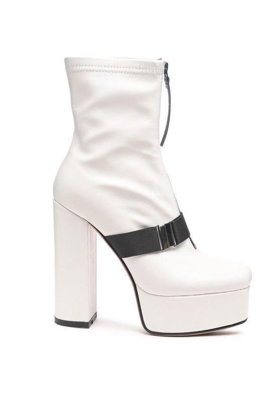 Medusa Block Heel Boots