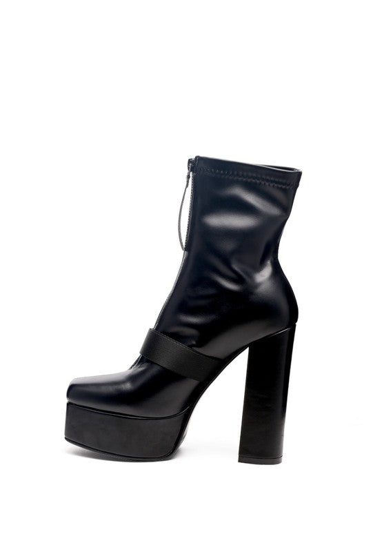 Medusa Block Heel Boots