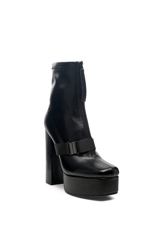 Medusa Block Heel Boots