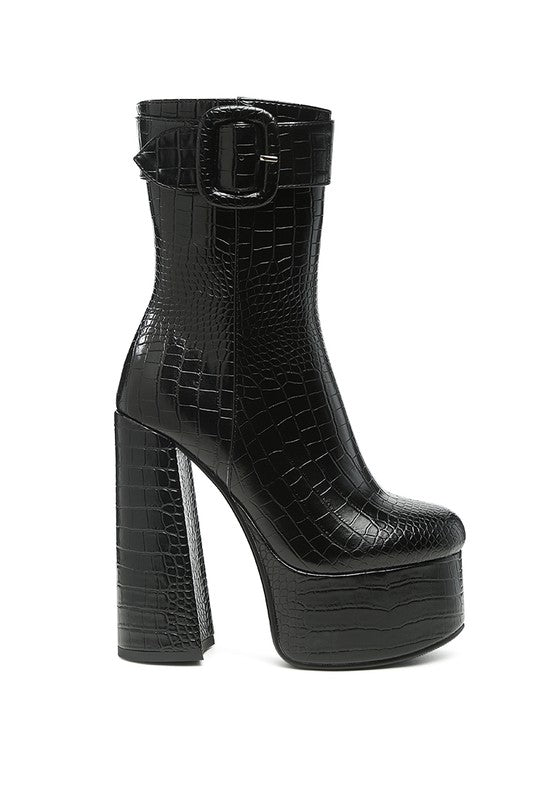 Forever Young Platform Bootie