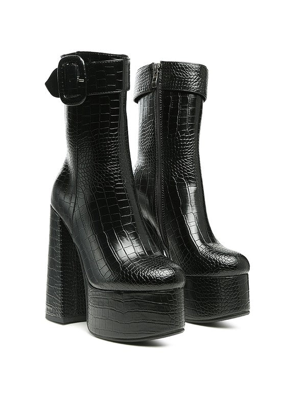 Forever Young Platform Bootie