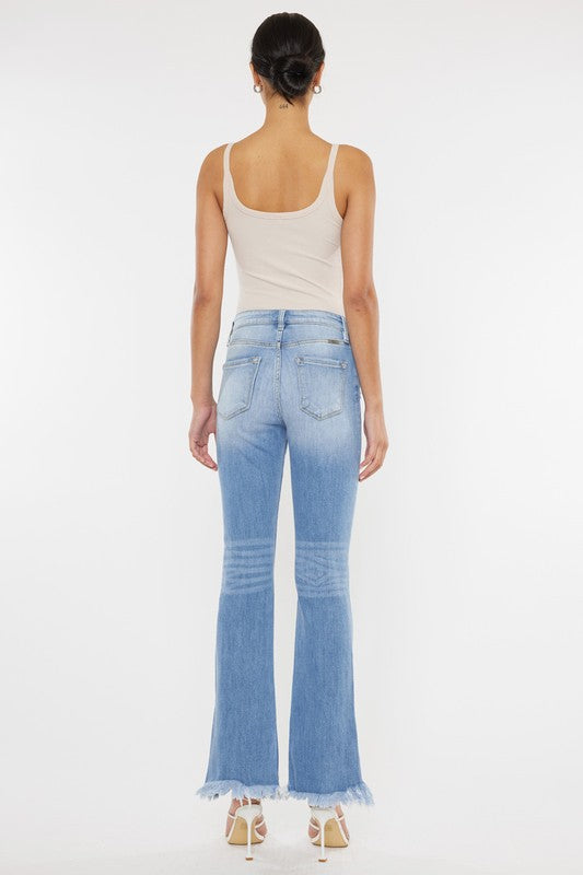 High Rise Leg Bootcut Jeans