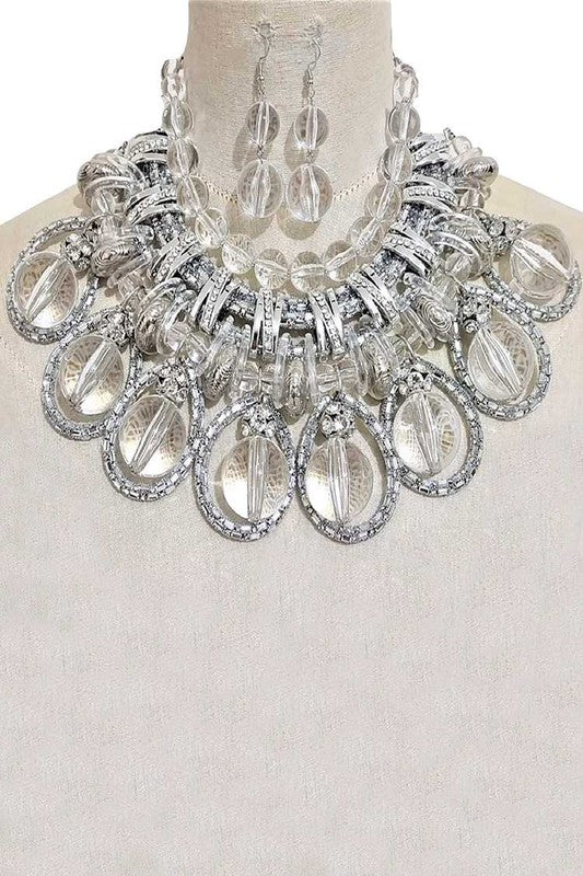 Elysees Statement Necklace Set