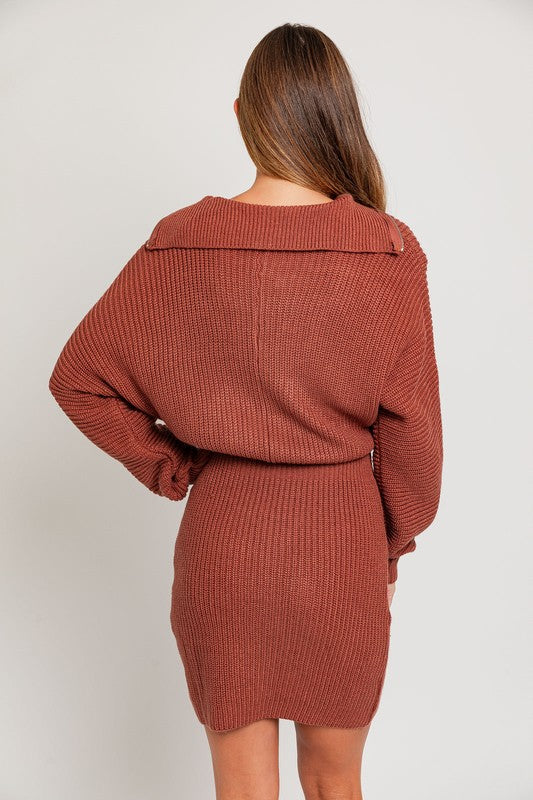 Autumn Sweater Dress