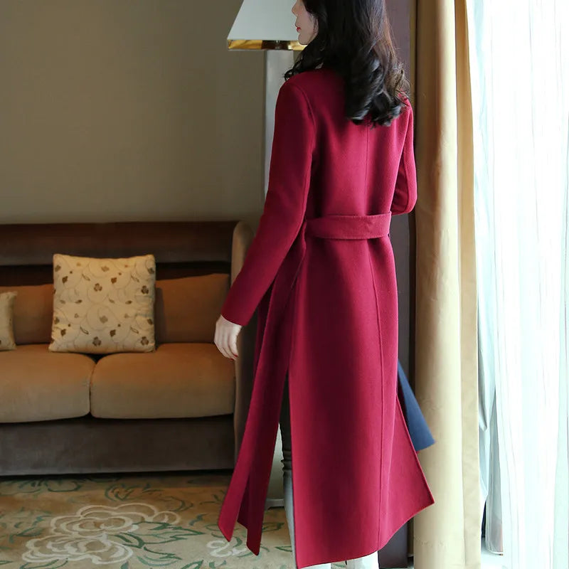 Jade Cashmere Coat