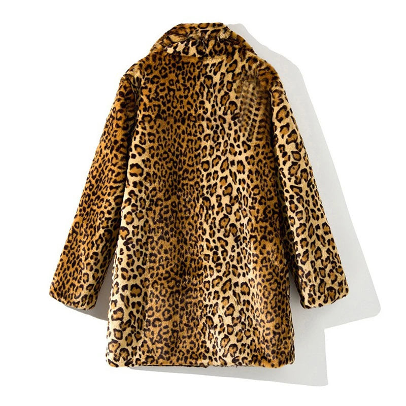 Bourbon Leopard Fur Coat