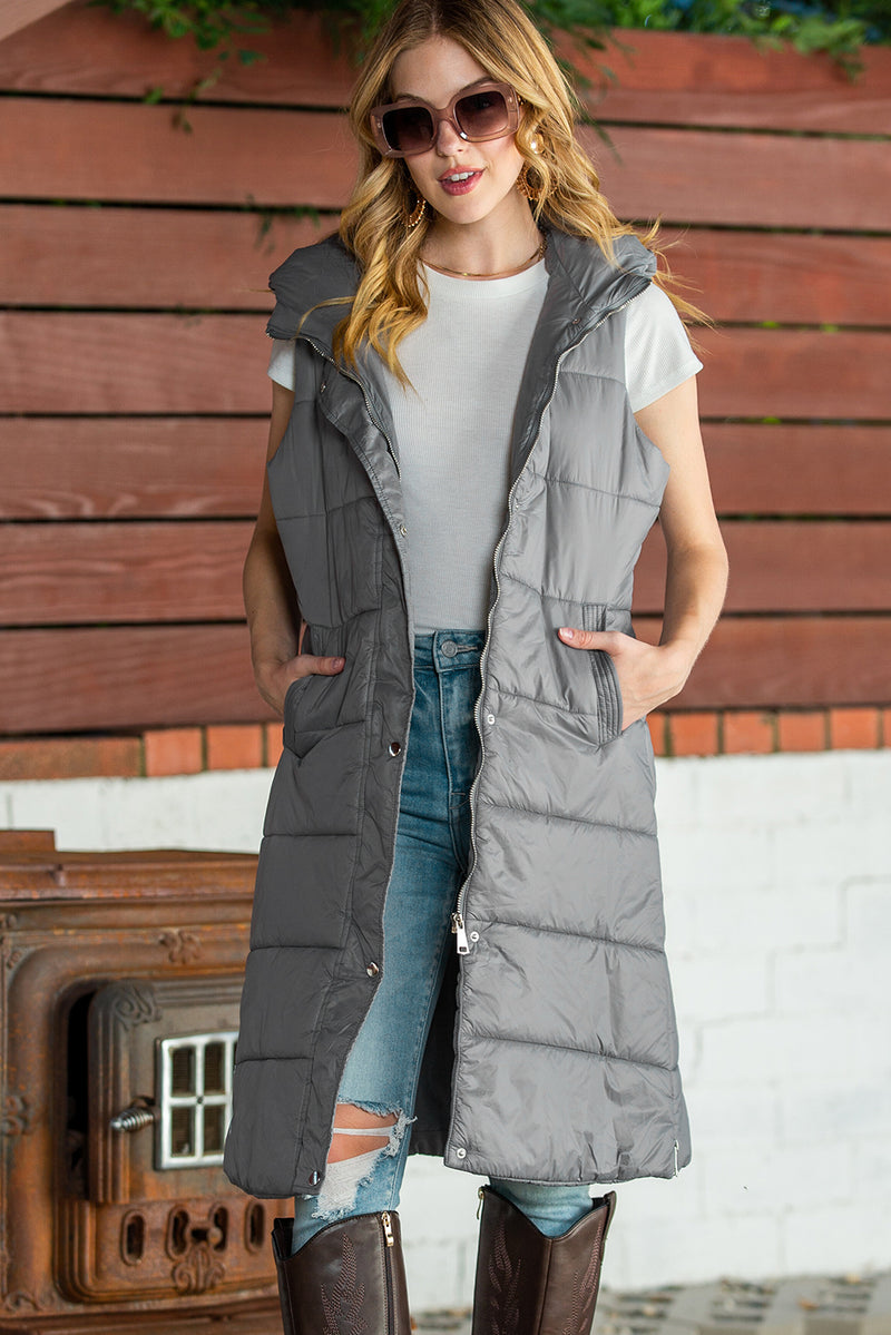 Odessa Long Vest Coat