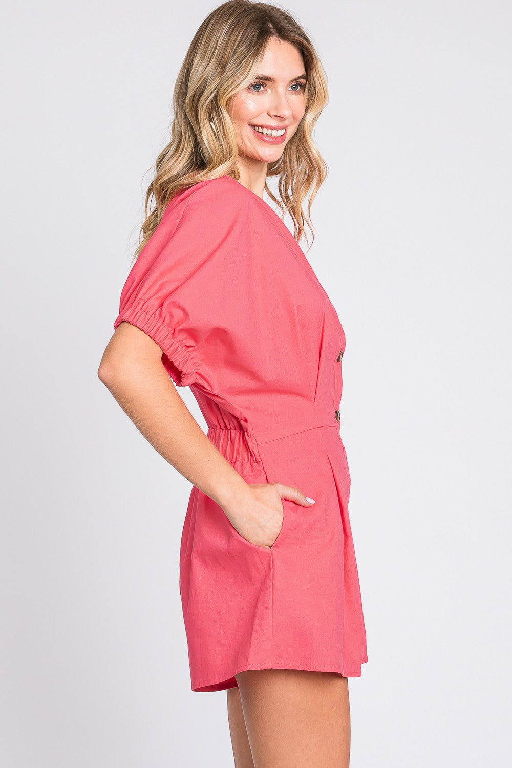 Avington Linen Romper