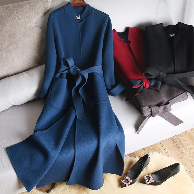 Jade Cashmere Coat