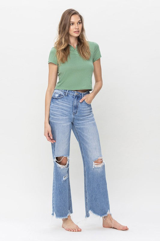 90's Vintage Flare Jeans