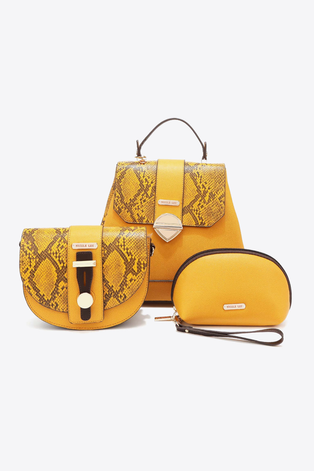 FREE GIFT WITH $150 PURCHASE Python Bag 3-Piece Set