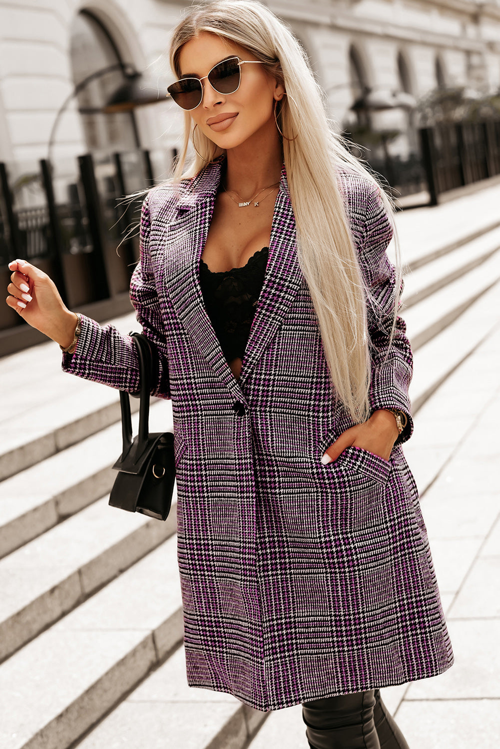 Lapel Collared Coat