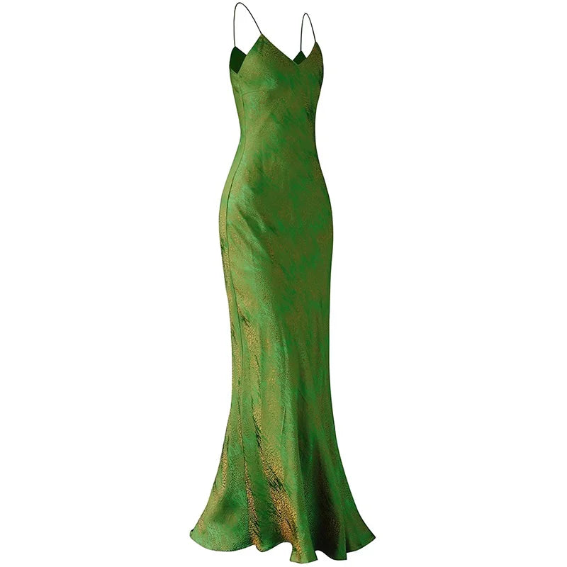 Birdtree Silk Sling Dress