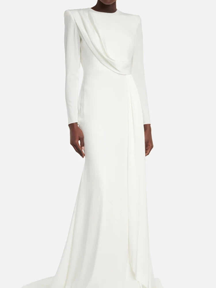 Portia High Waist Gown