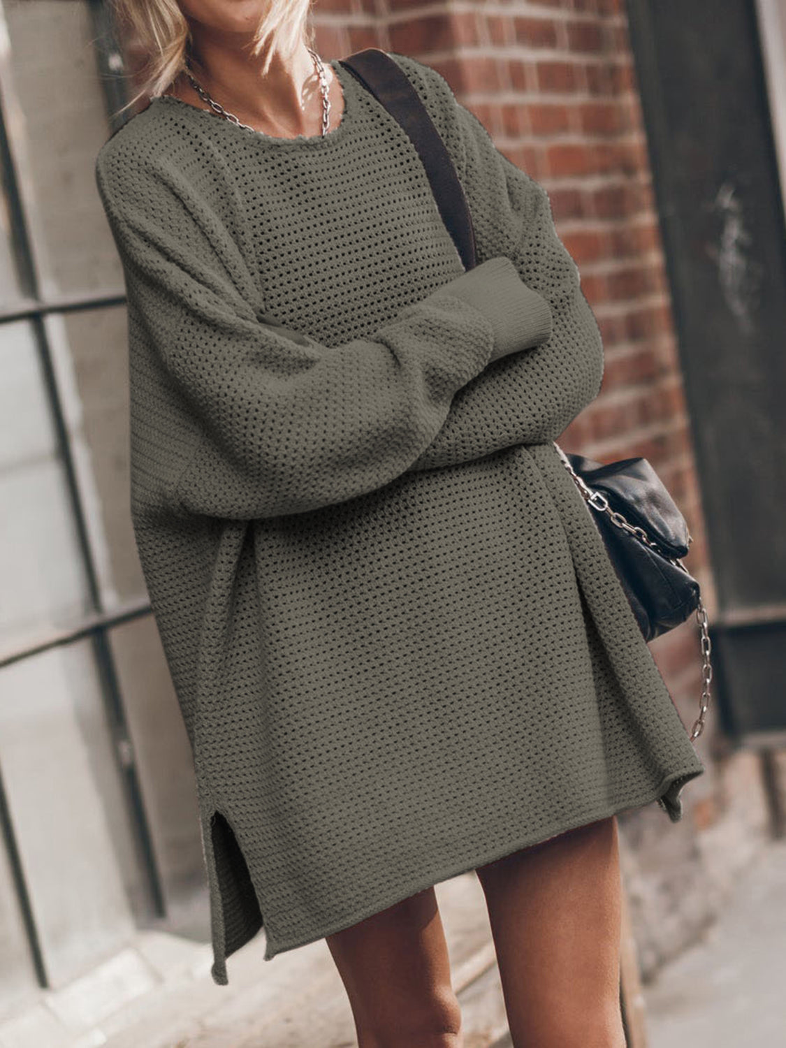 Empress Slit Sweater