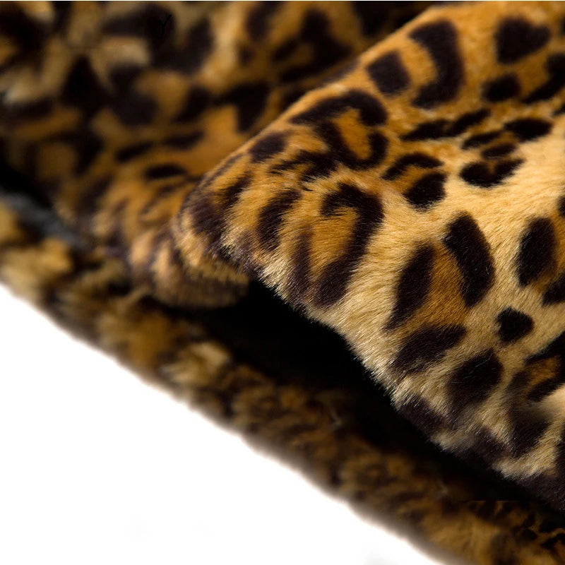 Bourbon Leopard Fur Coat