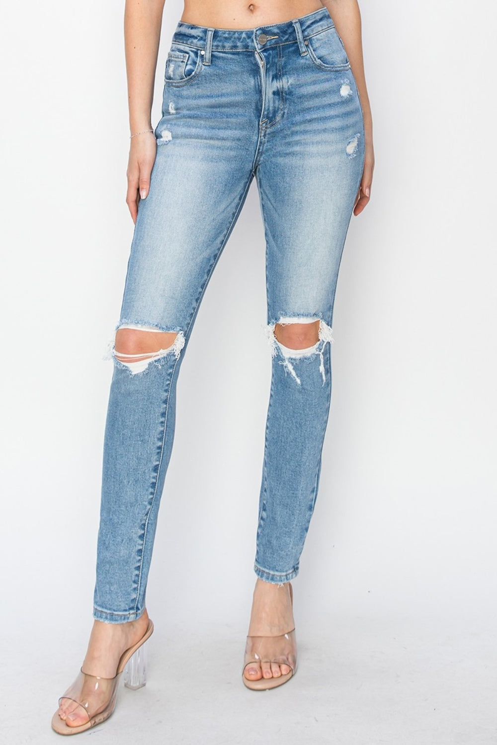 Libertas High Rise Skinny Jeans