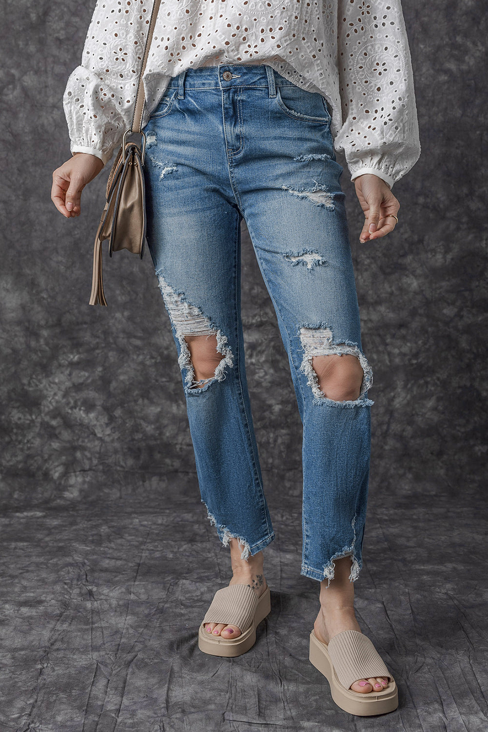 Dusty High Waist Jeans