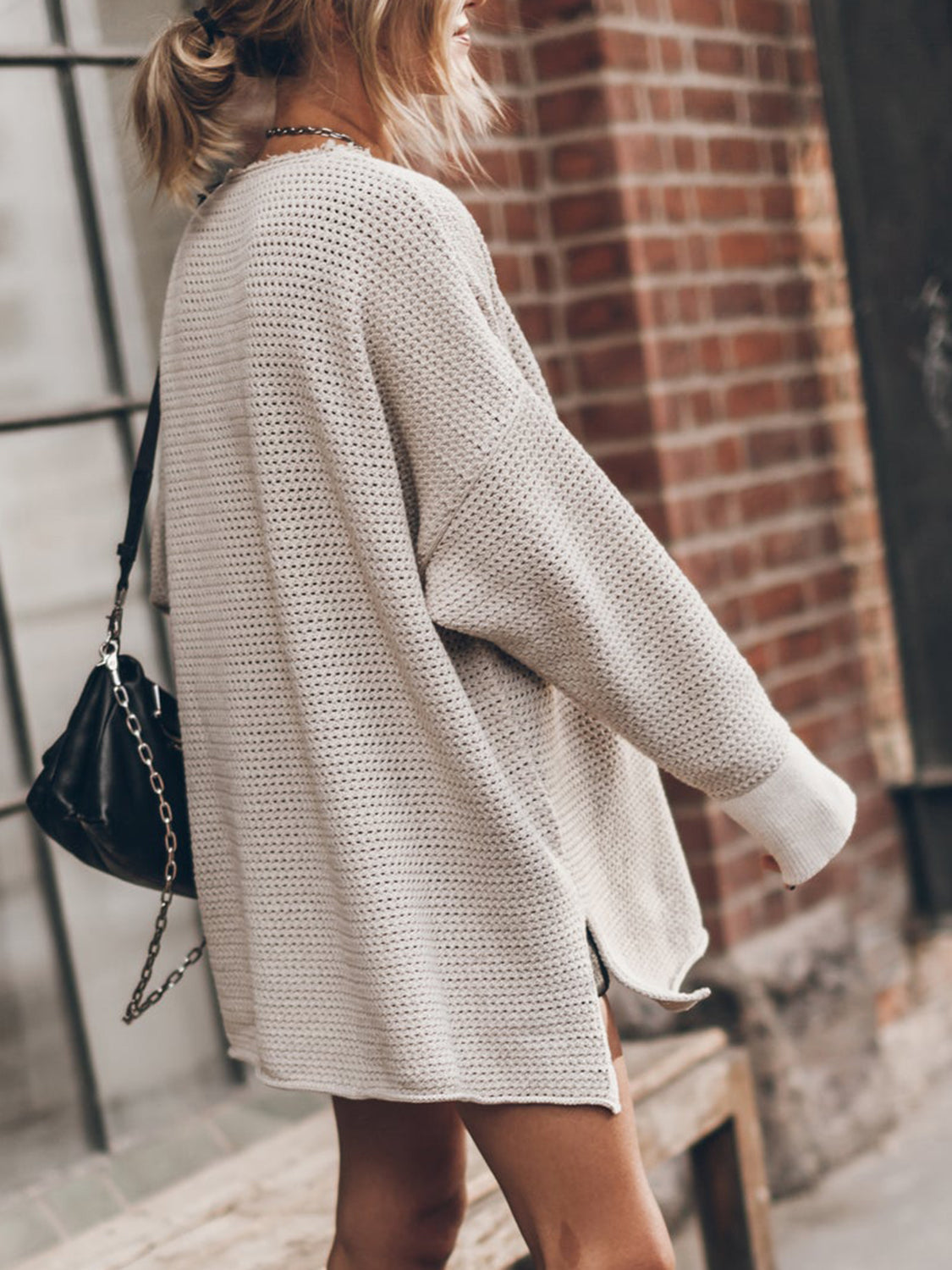 Empress Slit Sweater