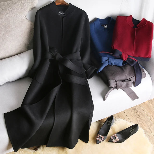 Jade Cashmere Coat