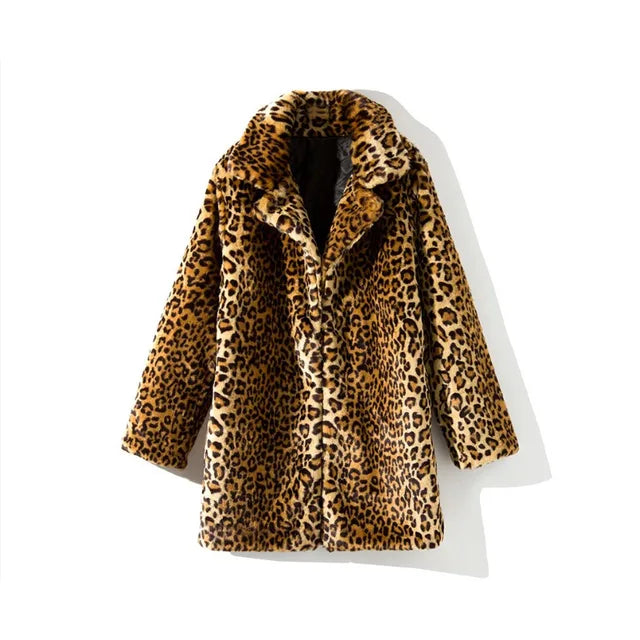 Bourbon Leopard Fur Coat