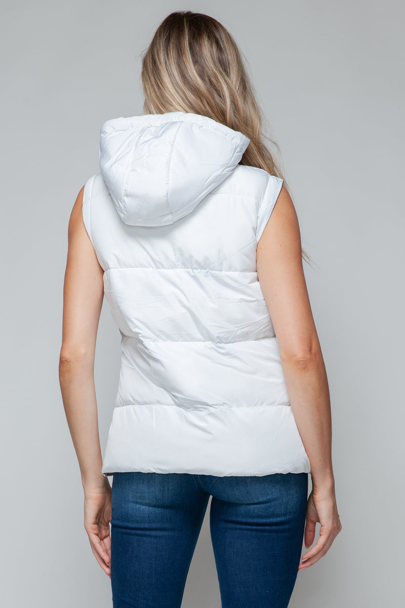 Rowcross Snap and Zip Closure Hooded Vest