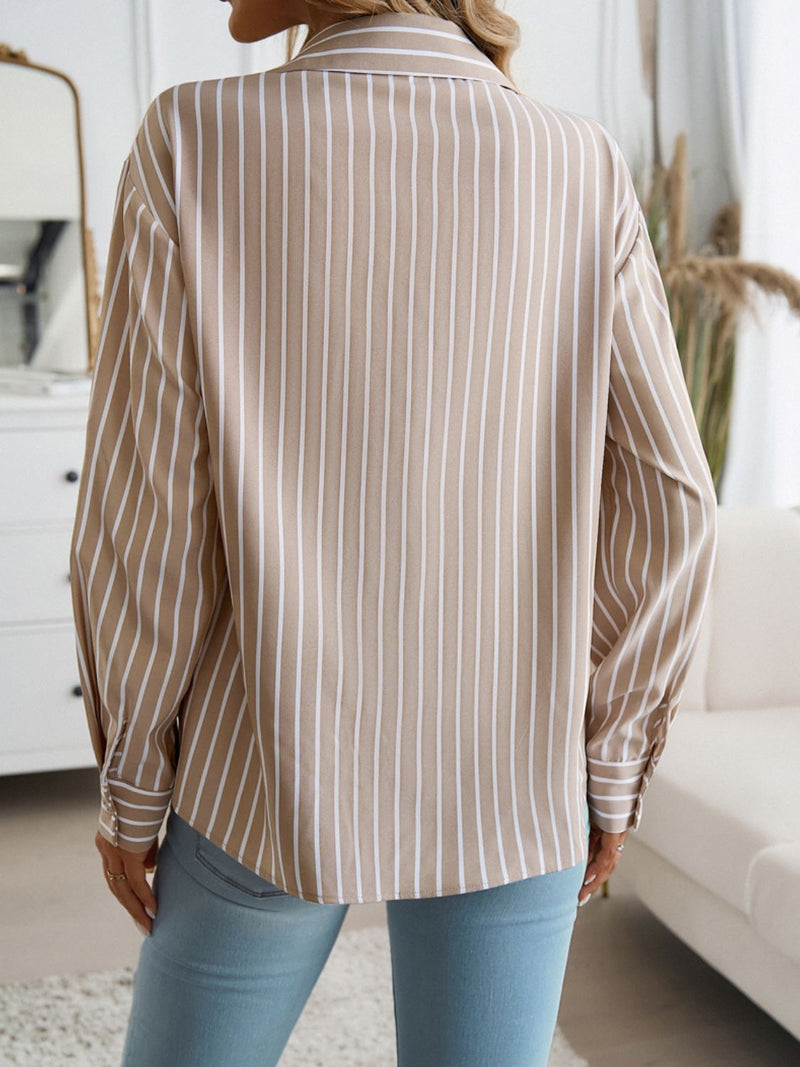 Ludgate Striped Collared Shirt