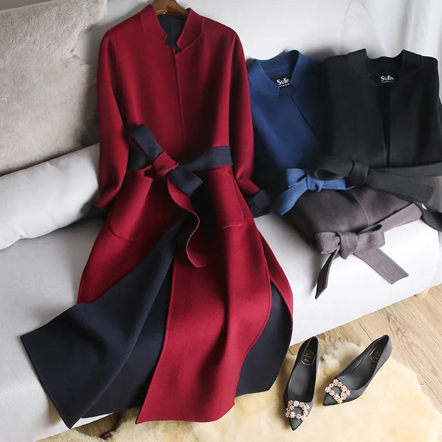 Jade Cashmere Coat